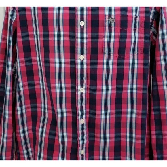 🪻BOGO🪻 Aeropostale Mens Button Down Long Sleeve‎ Shirt Plaid Sz XL - Picture 4 of 10